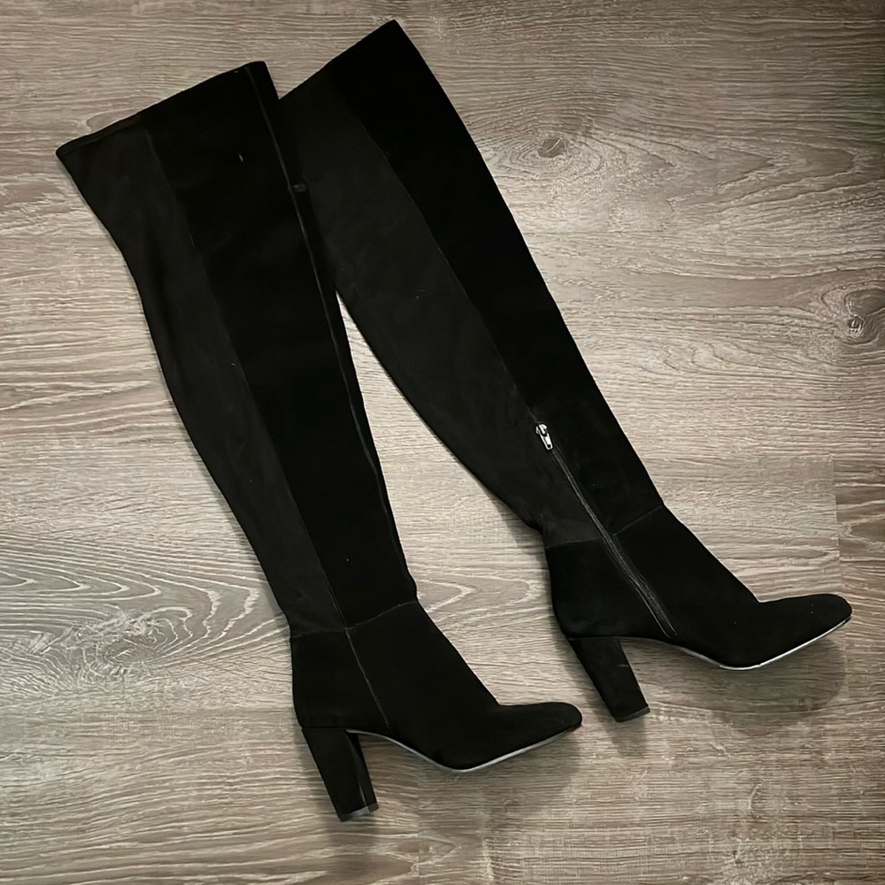 Vince Camuto Suede Boots Over The Knee